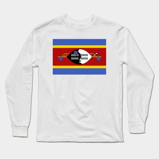 Flag of Swaziland Long Sleeve T-Shirt